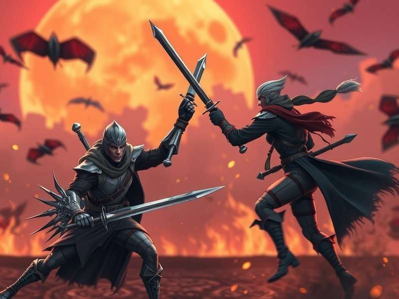 Fierce Mace Combat Character